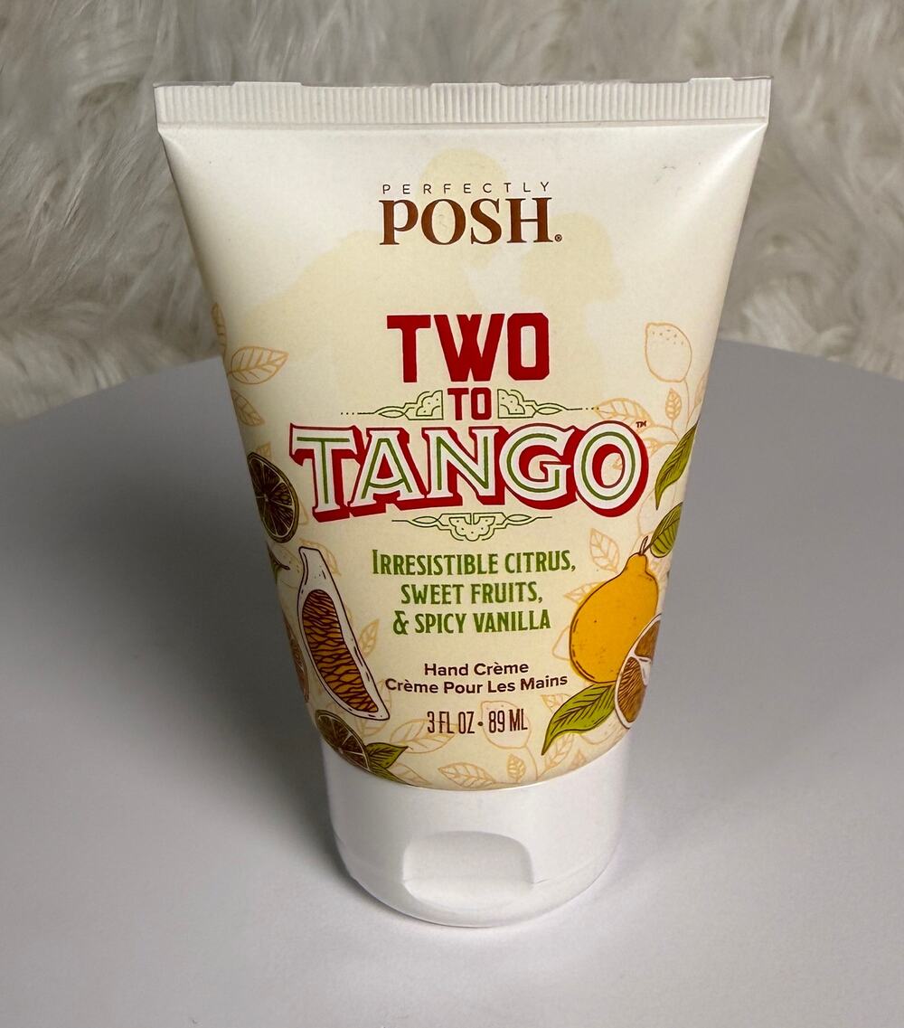 Perfectly Posh Two to Tango Big Fat Yummy Hand Cream-Citrus Fruits Spicy Vanilla